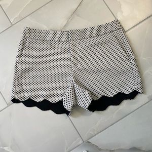 Elle Scalloped Edge Shorts